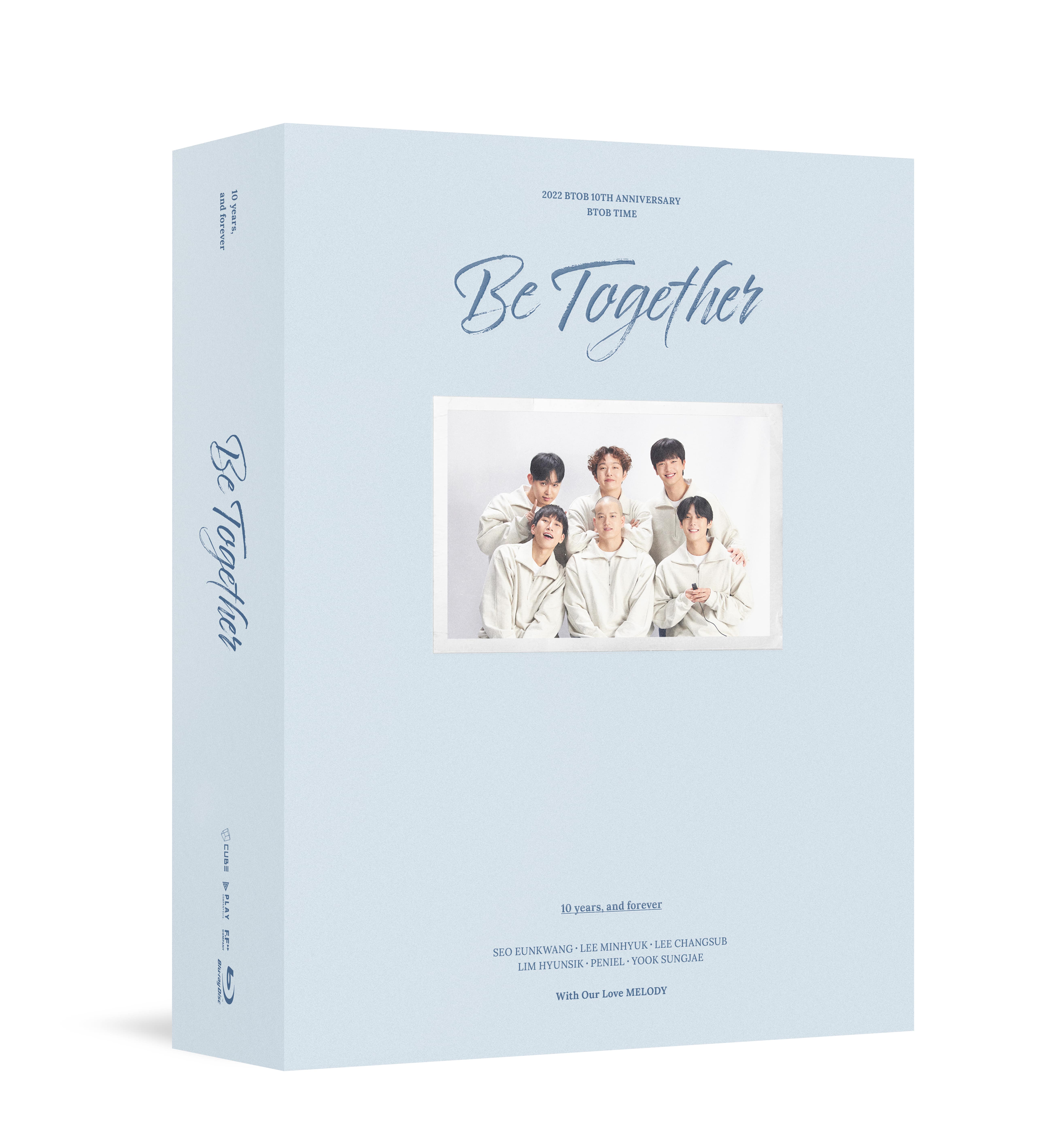 BTOB 10TH ANNIVERSARY CONCERT 2022 BTOB TIME [Be Together] Blu-ray